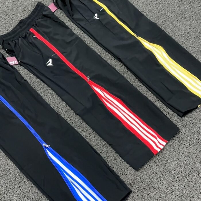 Men’s Baggy Fit Zip-Detail Track Pant