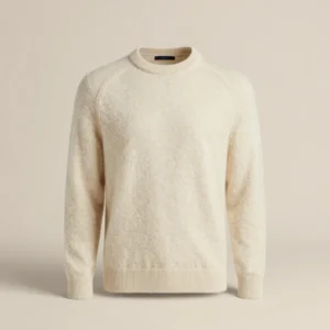 Alabaster Cashmere Crew