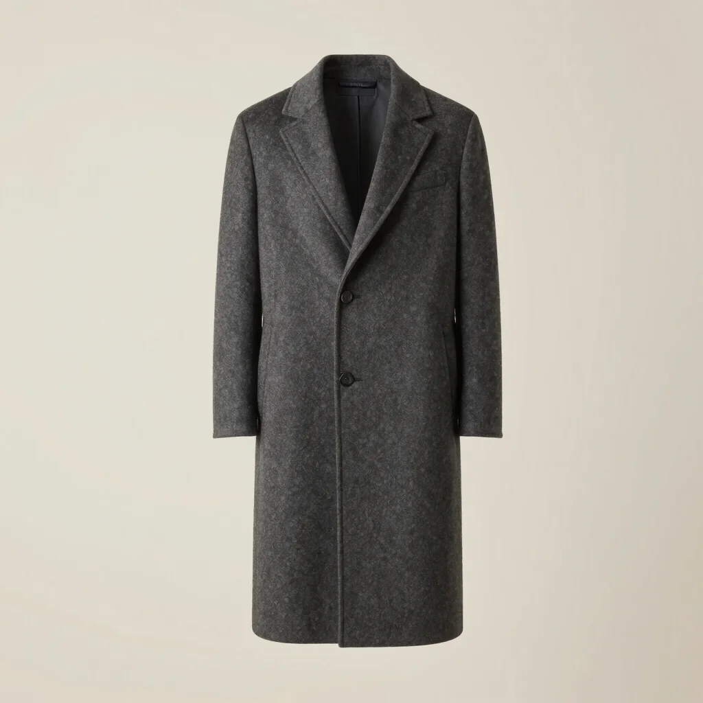 Unstructured Wool Coat